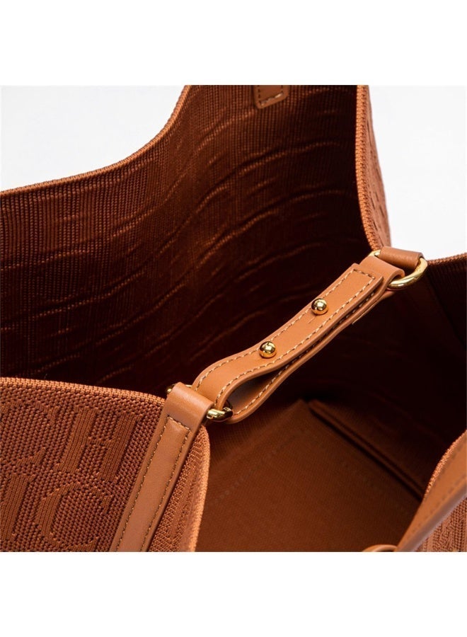 سي اتش سي اتش CH CH حقيبة تسوق كبيرة سعة للمرأة,حقيبة الركاب عارضة بسيطة,حقيبة الكتف - Image 5